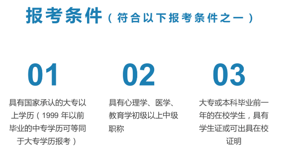 2024年报考心理咨询师考试的新规定