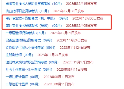 2024年初中级审计师成绩查询步骤2024年考完中级审计师多久出成绩？考完2-3个月在中国人事考试网公布